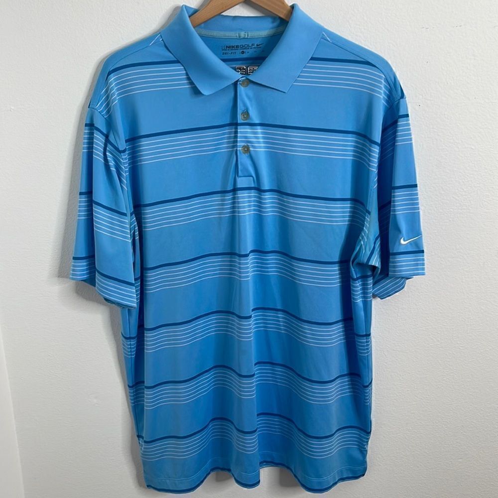 Nike Golf Polo Short.  Dri Fit. Short sleeve.  Size XL.